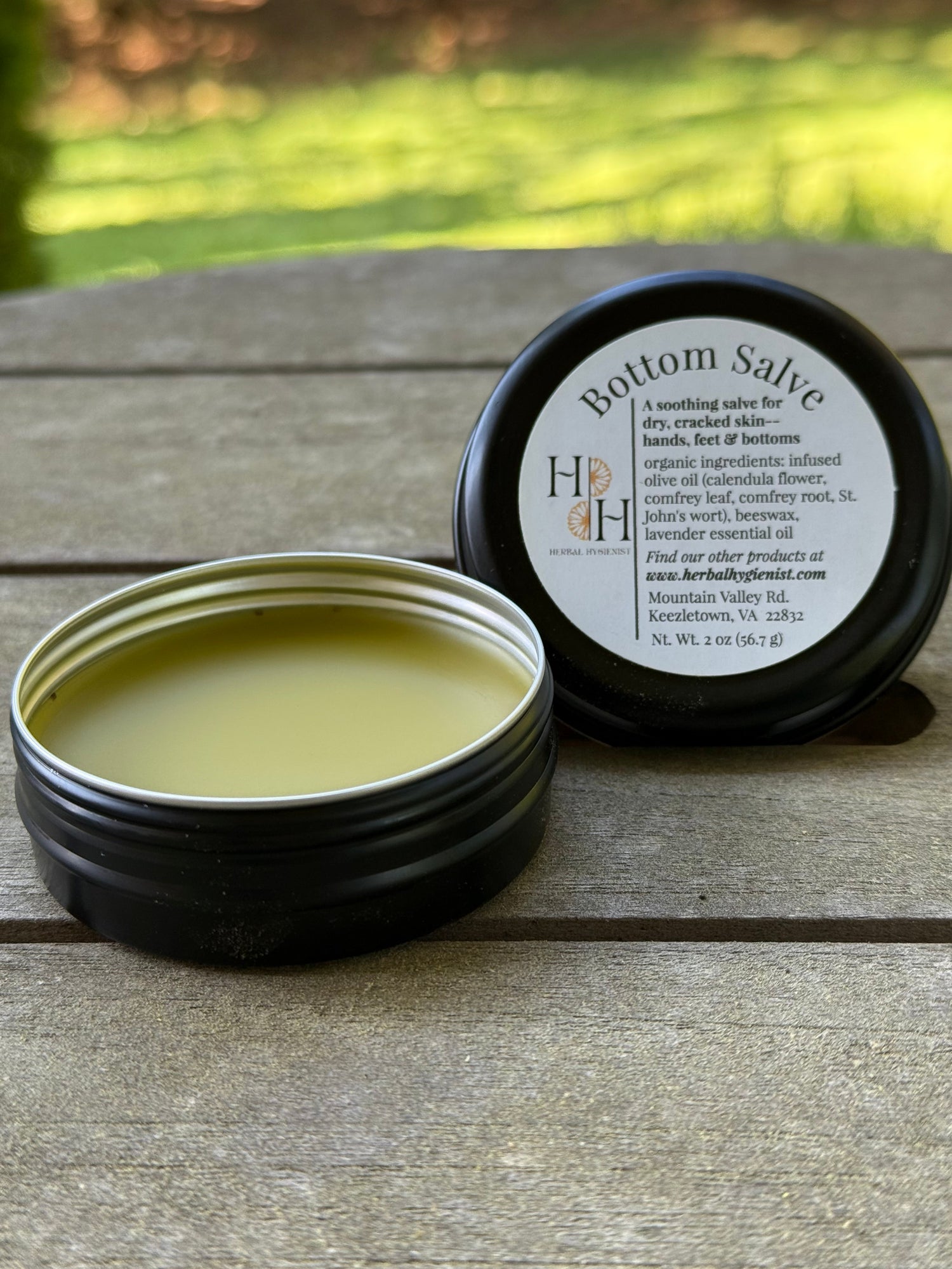 Organic Skin Healing Salves & Oils